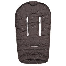 Śpiworek 5-punktowy mały przeszywany Outlast® - czarny/jasnoszary