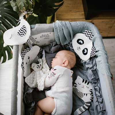 BABYONO Przytulanka z kocykiem 2w1 Little Birdie 0m+