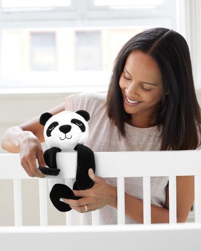SKIP HOP Sensor de llanto inteligente con opción a grabar la voz del padre Panda 0m+
