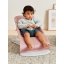 BABYBJÖRN Lounger Bliss Dusty pink Petal Woven, светлосива конструкция