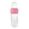CANPOL BABIES Silikon-Futternetz mit Behälter rosa
