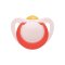 NUK Schnuller Star Latex 6-18m. Kasten - rot
