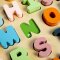 Bigjigs Toys Fa puzzle nagybetűk - ABC