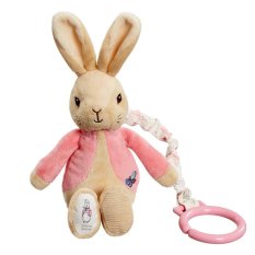 Rainbow Plush Flopsy Bunny for hanging