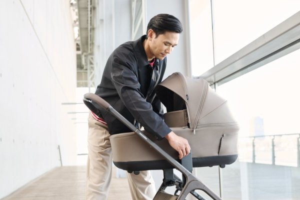 EASYWALKER Kombinirani voziček Zoey Sage Green + CBX By CYBEX Aton B2 i-Size + baza