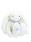 Doudou Lapin en peluche XXL avec foulard blanc 50 cm