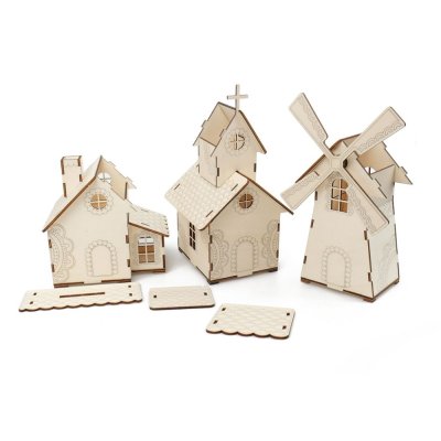 Kúzlo dreva Holz Spardose Mühle