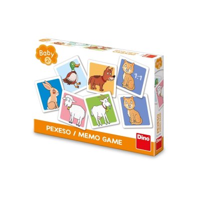Dino Baby Pexeso Zwierzęta domowe