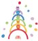 2Kids Toys Balance Regenbogen mit Tieren