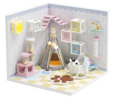 2Kids Toys Miniatura da Casa de Bonecas Lar da Gatinha Miau