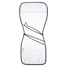 Almofada para carrinho de bebé VISCO espuma Outlast® - preto e branco