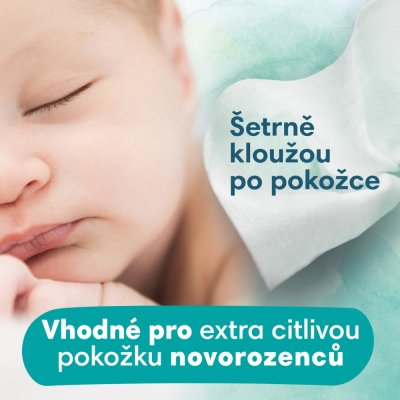 PAMPERS Chusteczki oczyszczające Harmonie Protect & Care 4 opakowania = 176 chusteczek