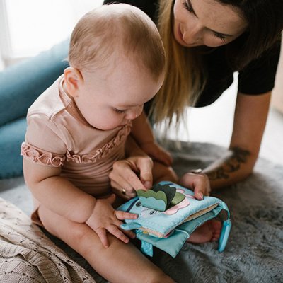 BABYONO Zintuiglijk boek Zeewereld 0m+