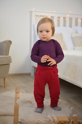 Joggingbroek smyk Outlast® - scarlet