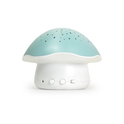 PABOBO Sternenhimmel Projektor mit weißem Rauschen und Schrei-Sensor Star Mushroom Blue