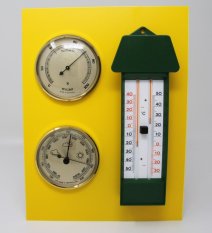 Wissner Meteorološka postaja z instrumenti in vetrno rožo