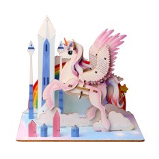 EscapeWelt 3D wooden puzzle Unicorn
