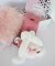 Doudou Poklon set - Plišani zeko s ružičastim pomponom 25 cm