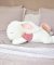 Doudou Pluszowy królik z ciemnoróżowym pomponem 80 cm