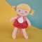 Doudou Jolijou Lalka Léa 16 cm różowa