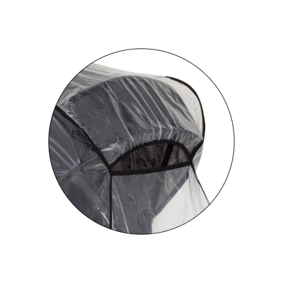 PETITE&MARS Rainy Large pláštenka na prostorný sportovní kočárek