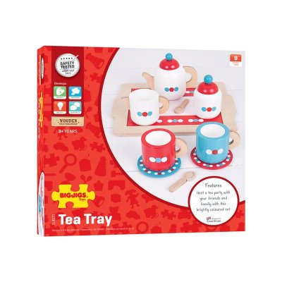 Bigjigs Toys Teegeschirr mit Punkten