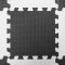 KINDERKRAFT Schaumstoff Puzzlematte Luno 150 x 180 cm Schwarz, 30 Stk.