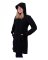 Women's softshell coat Hana, black