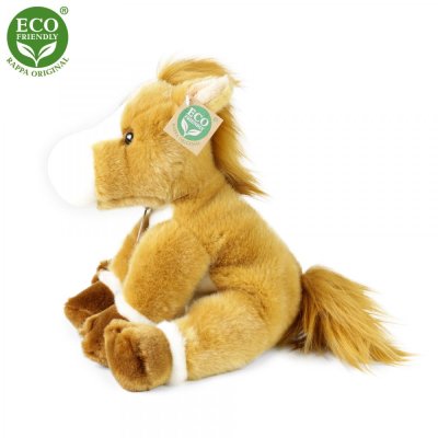 Rappa Plyschhäst Sittande 30 cm ECO-FRIENDLY