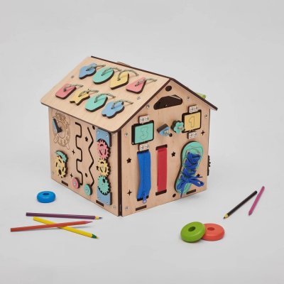 BusyKids Activity board Häuschen Mini