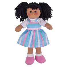 Bigjigs Toys Lalka szmaciana Kira 28 cm