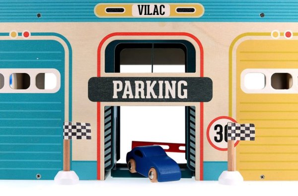 Vilac Garaj din lemn vintage Vilacity