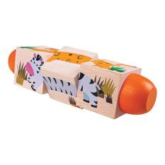 Bigjigs Toys Motorikwalze Dschungelleben