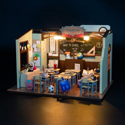 2Kids Toys Miniatyr dockhus Klassrum