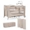 KINDERKRAFT Reisebett Joy 2 mit Zubehör Beige