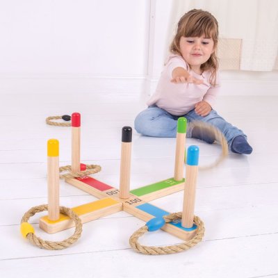 Bigjigs Toys Rzucanie kółek