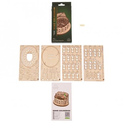 Ugears Puzzle 3D en bois et mécanique – Le Colisée de Rome