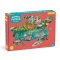 Puzzle Mudpuppy Marais en forme de tortue 300 pièces