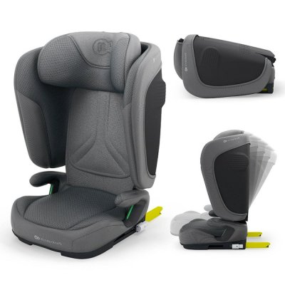 KINDERKRAFT Silla de coche plegable Unity 2 I-Size (100-150 cm) Grey