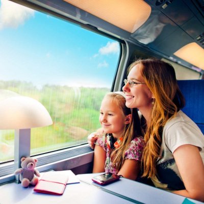 Jak cestovat vlakem s dětmi