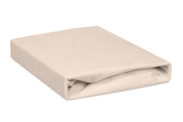 BABYMATEX Wasserdichtes Spannbettlaken 60x120 cm beige
