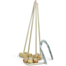 Vilac Krocket für 4 Spieler mit Tasche