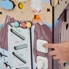 BusyKids Activity board Domek DINO