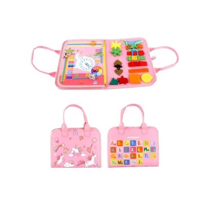 2Kids Toys Sensorisk busy book Enhörning 1