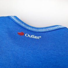Tričko šmyk obrázok DR Outlast® - modrá royal