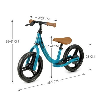 KINDERKRAFT Bicicleta de Equilíbrio Space Deep blue