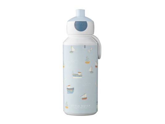 LITTLE DUTCH Svačinový set (láhev 400ml+box) Námořnický záliv