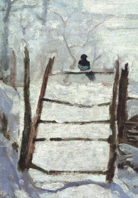 Galison Box z pocztówkami Claude Monet Sroka