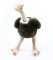 Rappa Autruche en peluche Emeu 32 cm