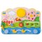 Bigjigs Baby Placa de atividades em madeira com flores